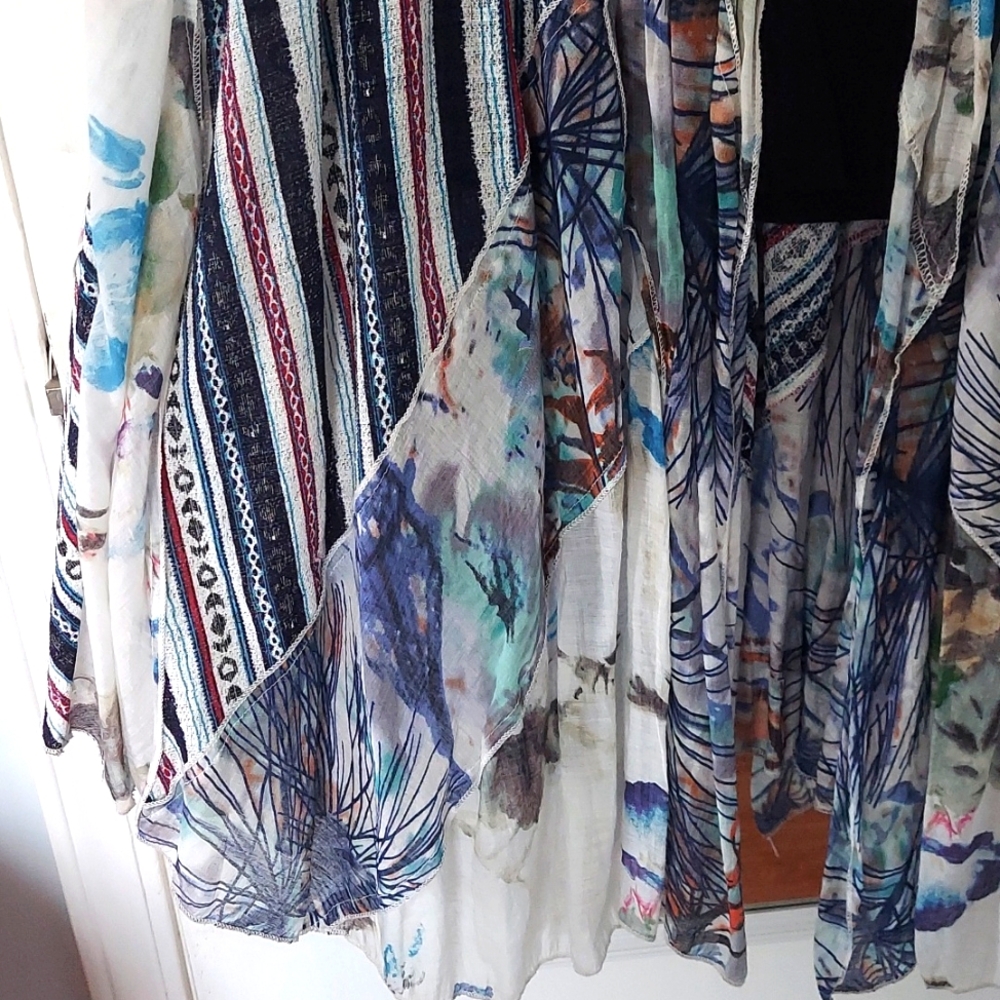 2 piece bundle Kimono, Cover Up - colorful, boho,chic - Picture 7 of 9